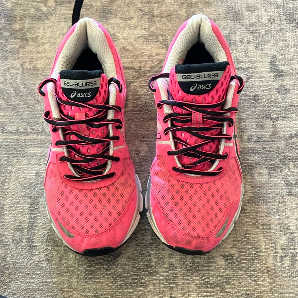 Hot pink ASICS